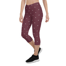 Load image into Gallery viewer, Tiny Zebra - Capri Leggings
