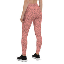 Load image into Gallery viewer, Line Garden - Pink - Leggings
