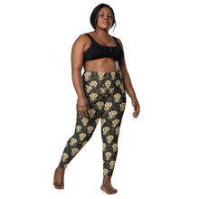 Load image into Gallery viewer, Tiger in the Garden - Leggings (with pockets) - Regular and Plus Size

