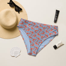 Load image into Gallery viewer, Summer Shrimp - Recycled high-waisted bikini bottom
