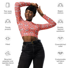 Load image into Gallery viewer, Pollinate - Recycled long-sleeve crop top
