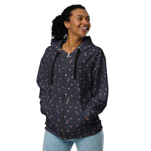 Load image into Gallery viewer, Tiny Bloom - Unisex zip hoodie
