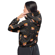 Load image into Gallery viewer, Star Tiger - Women’s cropped windbreaker
