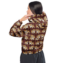 Load image into Gallery viewer, Tiny Tiger - Women’s cropped windbreaker
