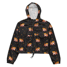 Load image into Gallery viewer, Star Tiger - Women’s cropped windbreaker
