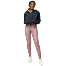 Load image into Gallery viewer, Tiny Elephant - Women’s cropped windbreaker
