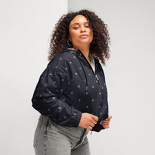 Load image into Gallery viewer, Tiny Elephant - Women’s cropped windbreaker
