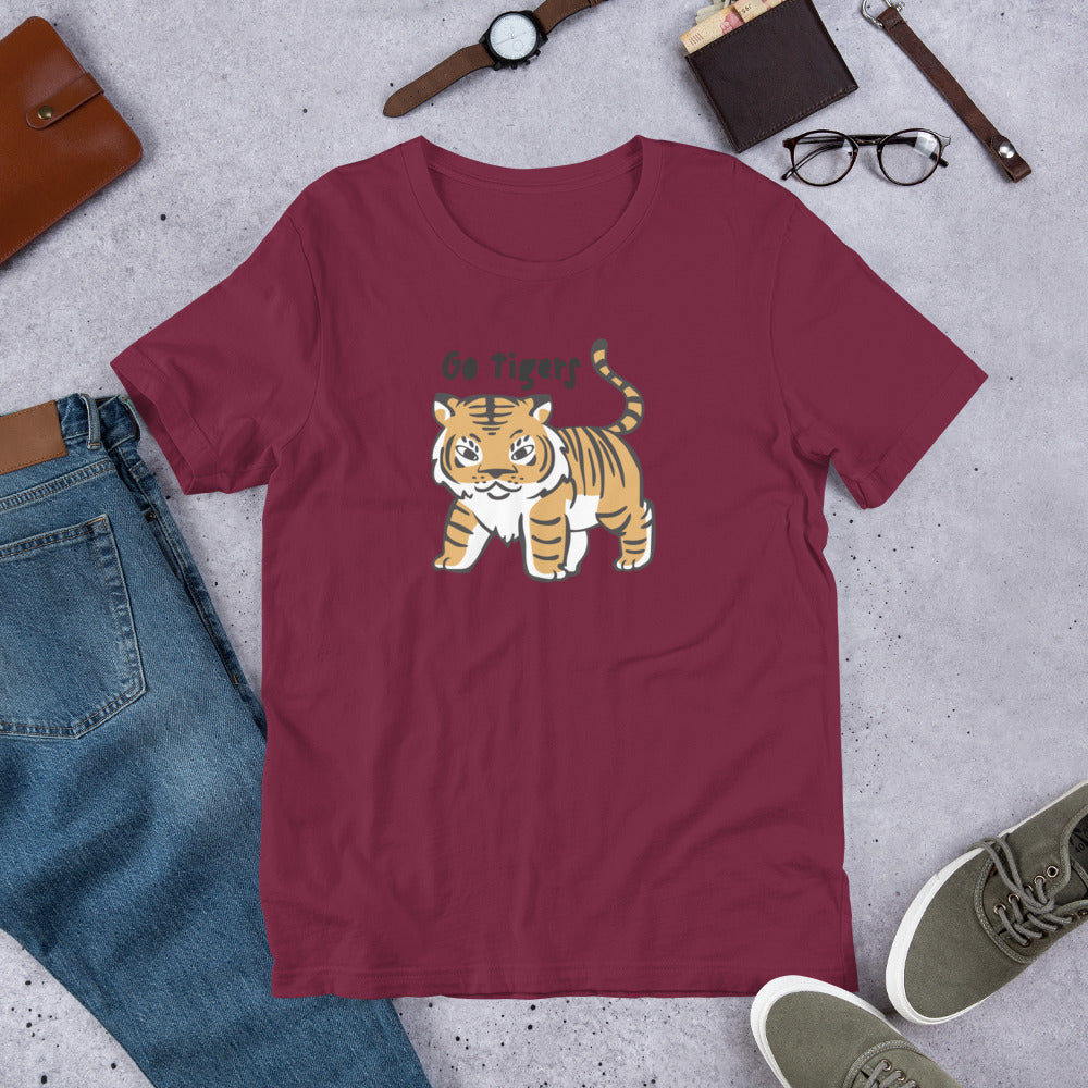 Tiny Tiger (Go Tigers) - Unisex t-shirt - Color Options