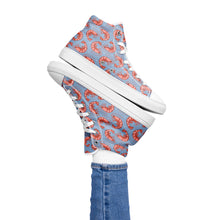 Load image into Gallery viewer, Summer Shrimp - Women’s high top canvas shoes
