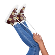 Load image into Gallery viewer, Tigers - Women’s high top canvas shoes
