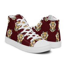 Load image into Gallery viewer, Tigers - Women’s high top canvas shoes
