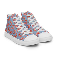 Load image into Gallery viewer, Summer Shrimp - Women’s high top canvas shoes
