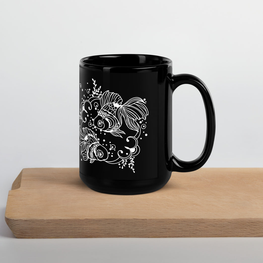 Koi - Black Glossy Mug